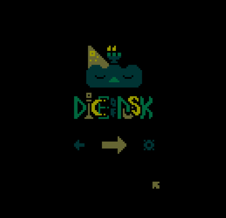 Title page of the game Dice of Dusk