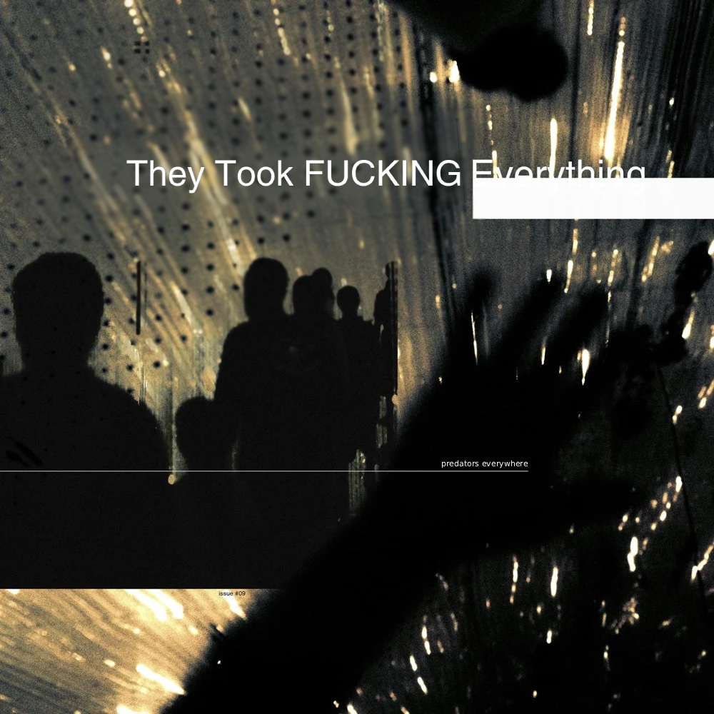 A photoshoped picture of the album cover of 'I Let It in and It Took Everything' by Loathe